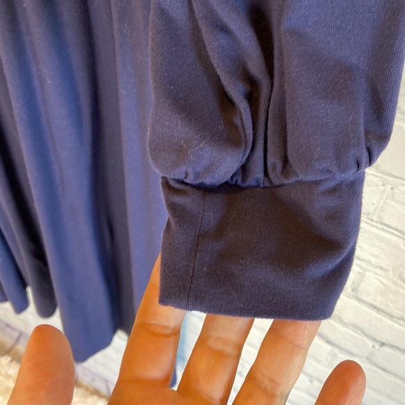 The Nines by Hatch Navy Long Sleeved Maternity Dress - Picture 6 of 7